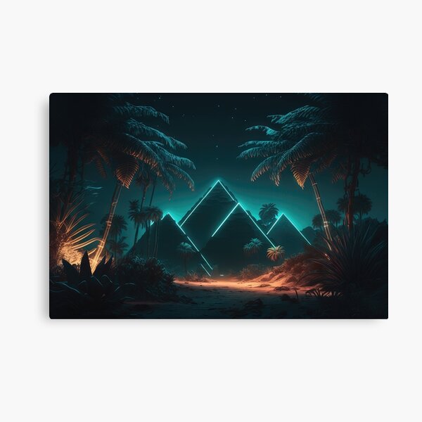 Item preview, Synthwave Safari: Lost in the Jungle designed and sold by Mullet Monkey.