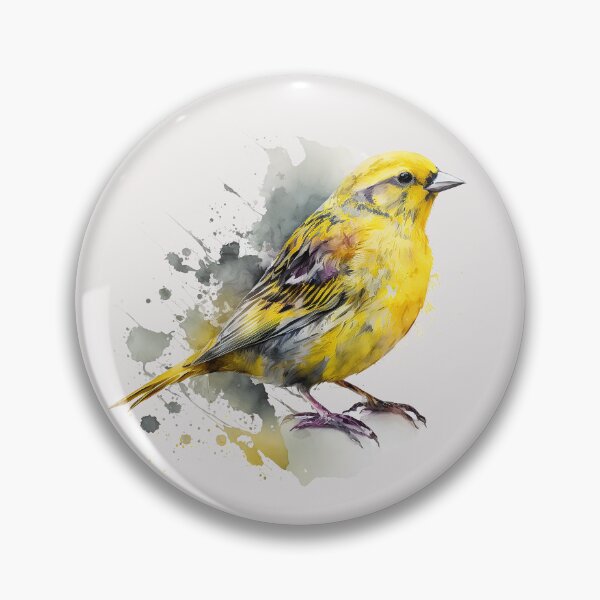 Item preview, Canary Watercolor Clipart - Canary Watercolor designed and sold by Lobory.