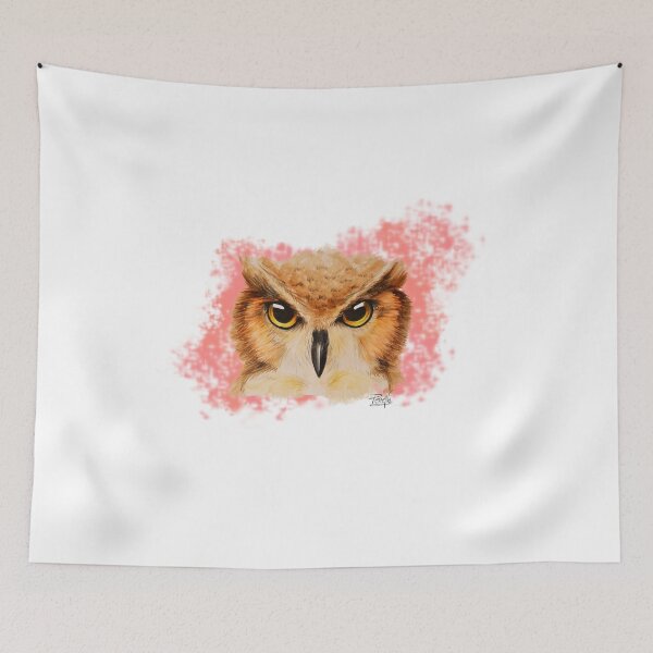 Item preview, Owl in watercolor designed and sold by PerenArt.