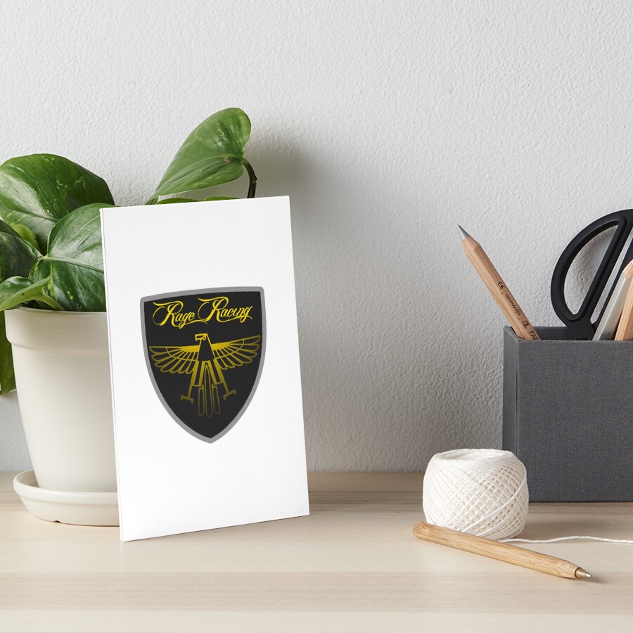 Item preview, Art Board Print designed and sold by Rage-Racing.