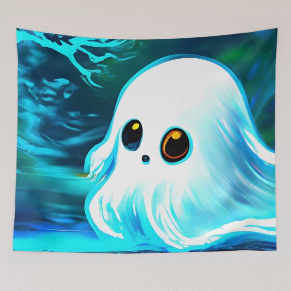 Item preview, A very Worried Ghost designed and sold by Planetporridge.