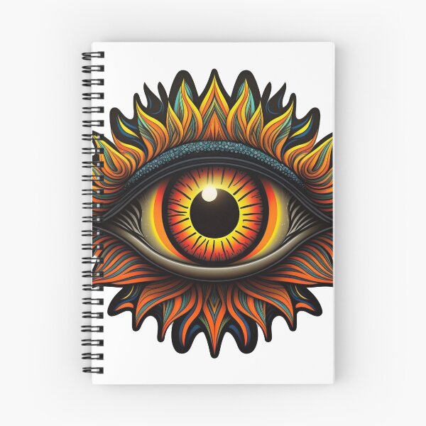 Artikelvorschau, trippiges psychedelisches Auge entworfen und verkauft von mind-melt-er.