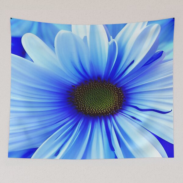 Item preview, Single Light Blue Flower out of a Botanical Garden            ra designed and sold by deniselynnimage.