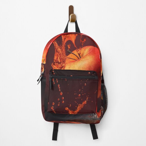 Item preview, Two red apples are splashing into the water printart, wallart 1 designed and sold by jetaiart.