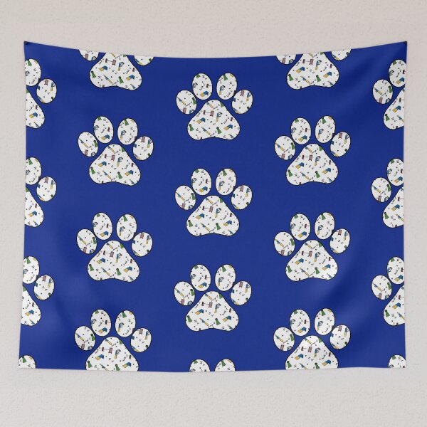Item preview, Dog Agility Day Paw Print designed and sold by balti014.