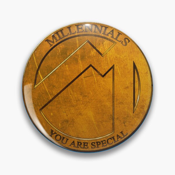 Item preview, Millennials Coin designed and sold by SirGryphon's Art.