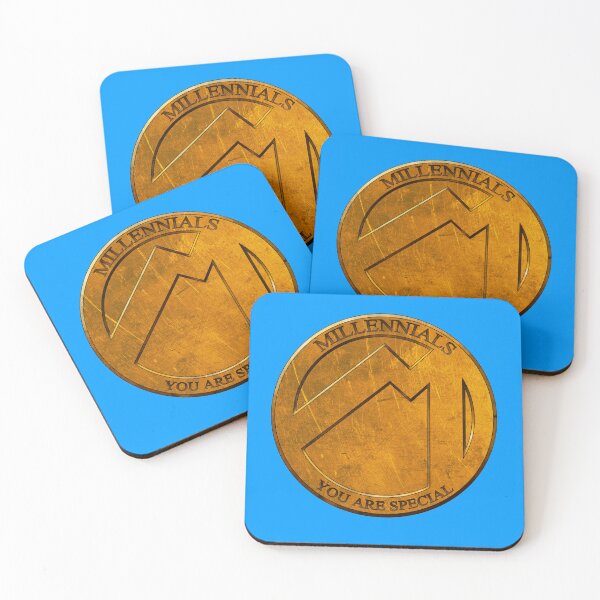 Item preview, Millennials Coin designed and sold by SirGryphon's Art.