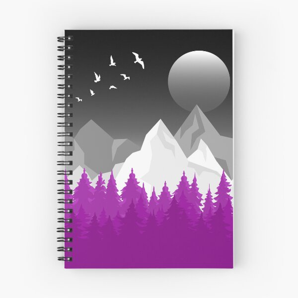 Item preview, Asexual Art Landscape designed and sold by Pridish.