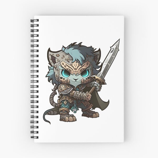 Item preview, Chibi Warrior Leopard designed and sold by ToxicDisign.