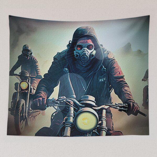 Item preview, Riders of the New World designed and sold by UbeeU-Pixels.
