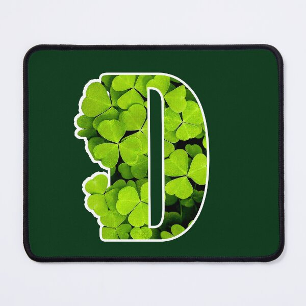 Artikelvorschau, D Botanisches Monogramm. Ausführlicher BLUMEN-Zeichnungs-Aufkleber entworfen und verkauft von Cici-Chan.