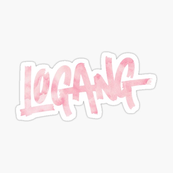 logang logan paul logo Sticker
