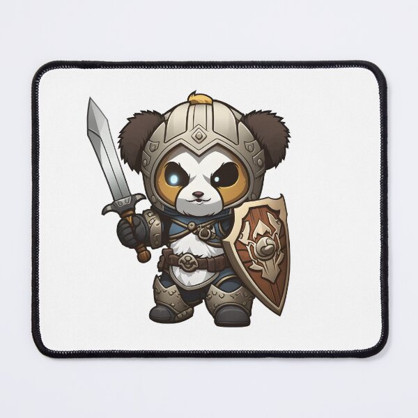 Item preview, Chibi Warrior Panda designed and sold by ToxicDisign.