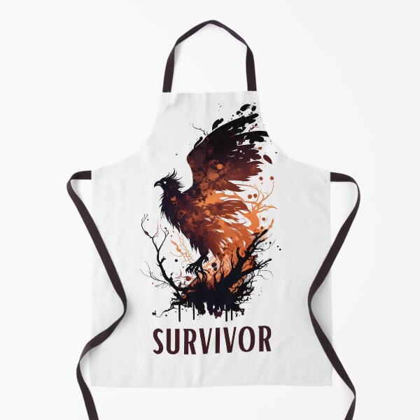 Item preview, Survivor - Phoenix Rising From the Ashes designed and sold by ShadowAndSlate.