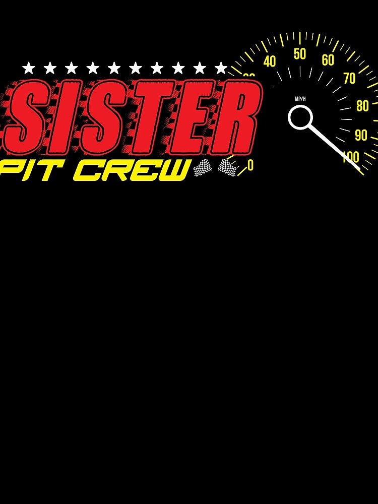 Thumbnail 3 von 3, Tuch, Pit Crew Sister Racing Sister Birthday Sister Pit Crew Gear designt und verkauft von DynamicDesign.