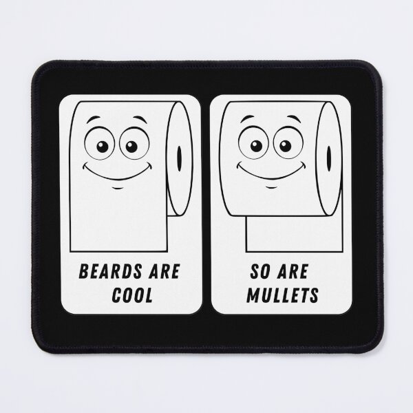 Item preview, Beards are cool, so are mullets designed and sold by TheRebelThreads.