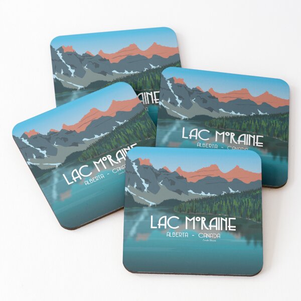 Item preview, Illustration Moraine Lake Canada designed and sold by Emilie BESSON.