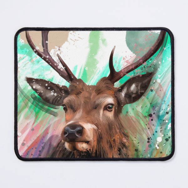 Item preview, Stanley The Stag Street Art Painting designed and sold by Exclusively Motorsport.