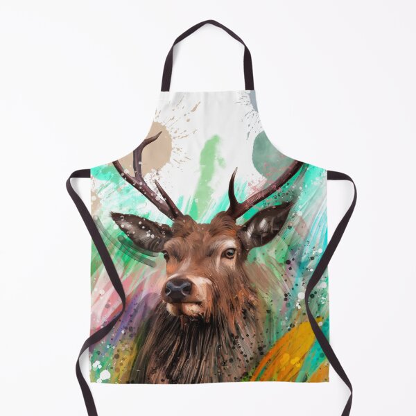 Item preview, Stanley The Stag Street Art Painting designed and sold by Exclusively Motorsport.