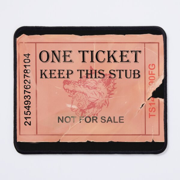 Item preview, Arcade Ticket Retro and Distressed Style designed and sold by kikoeart.