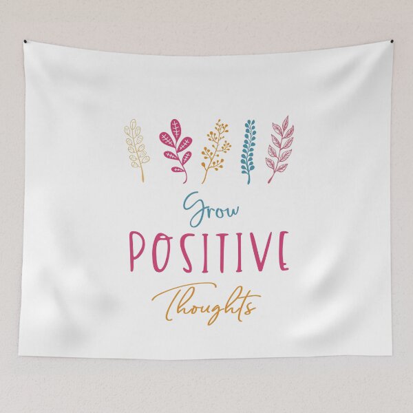Item preview, Grow Positive Thoughts, Inspirational Quote designed and sold by OB-Store.