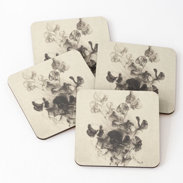 Item preview, Aesthetic flower wildflower sketch drawing designed and sold by joroooart.