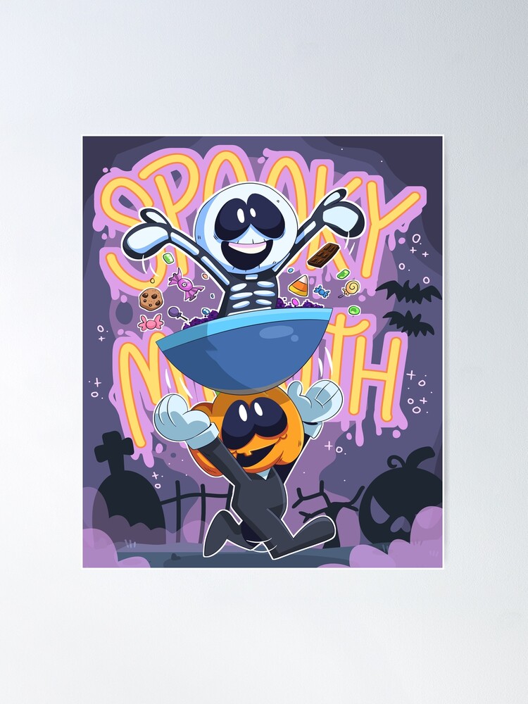 spooky month Poster for Sale by vivianahardwick