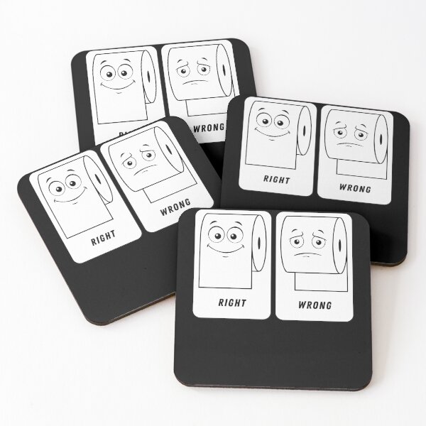Item preview, The Age Old Debate - Toilet Rolls Over Not Under designed and sold by TheRebelThreads.