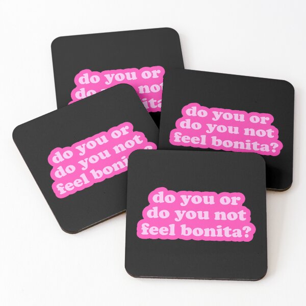 Artikelvorschau, Fühlst du dich Bonita in rosa süßen Buchstaben oder fühlst du dich nicht? entworfen und verkauft von ItsMemeMachine.