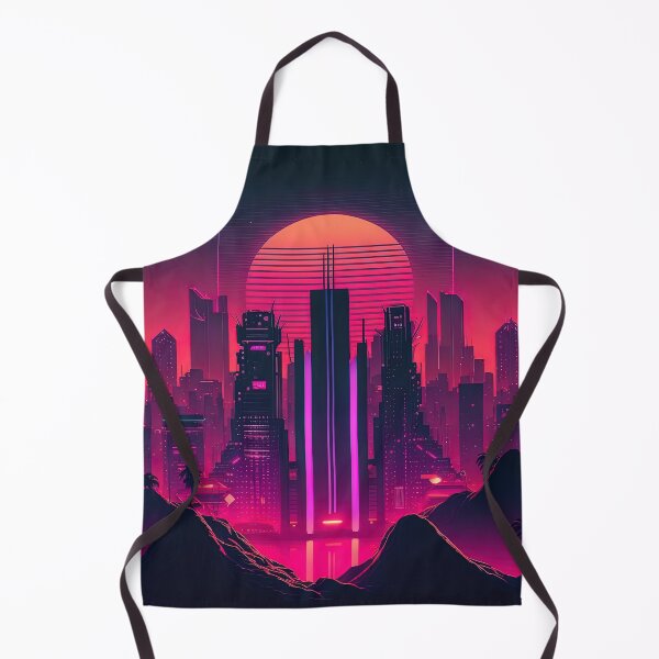 Item preview, synthwave sunset at dusk designed and sold by artyficial-.