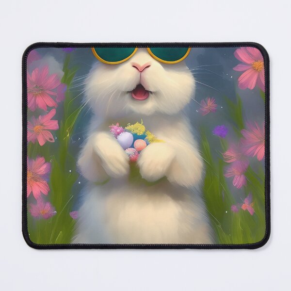 Item preview, Bunny Easter Art, Cute Easter Bunnies, Easter Bunny, Kids Art, Rabbit Easter Art, Spring Art, Farmhouse Art, Easter Egg, Nursery Art Gift designed and sold by TMelonShop.