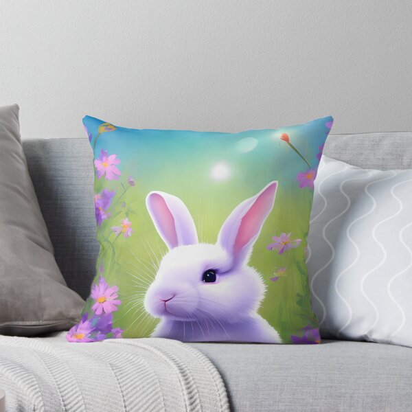 Item preview, Happy Easter, Easter Rabbit, Spring Art, Easter Day, Farmhouse Art, Easter Bunnies, Bunny Easter Art, Easter Egg, Rabbit Easter Art Gift designed and sold by TMelonShop.
