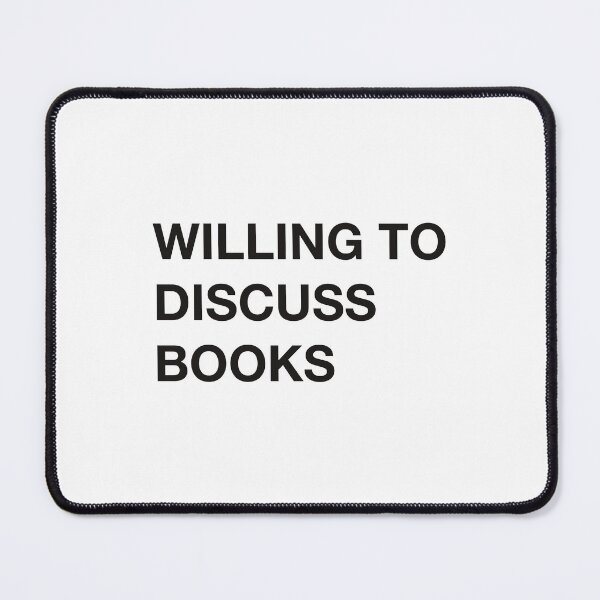 Item preview, Book Talk designed and sold by TeakettleBooks.