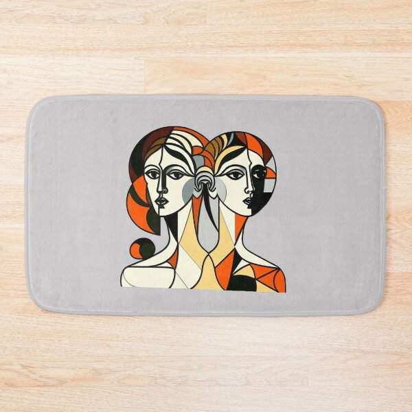 Item preview, Two girls - Cubism style designed and sold by Lobory.