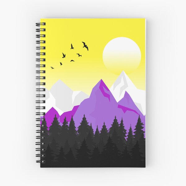 Item preview, Nonbinary Art Landscape designed and sold by Pridish.