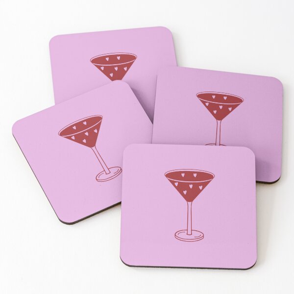 Item preview, Cute Cosmopolitan with Hearts designed and sold by ONLINE DISTRICT.