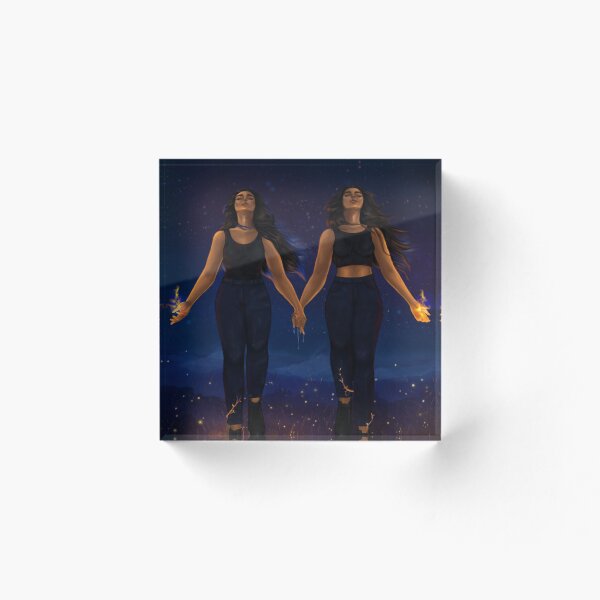 Item preview, Awakening of the Vega twins designed and sold by Wavyhues.