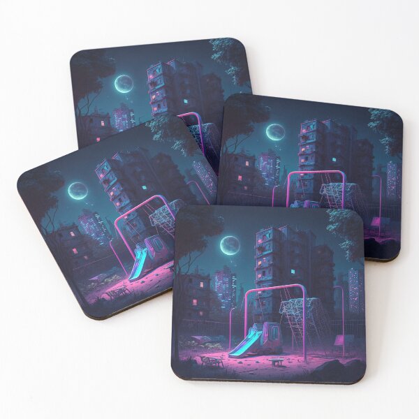 Item preview, Cyberpunk City Abandoned and Forgotten designed and sold by artyficial-.