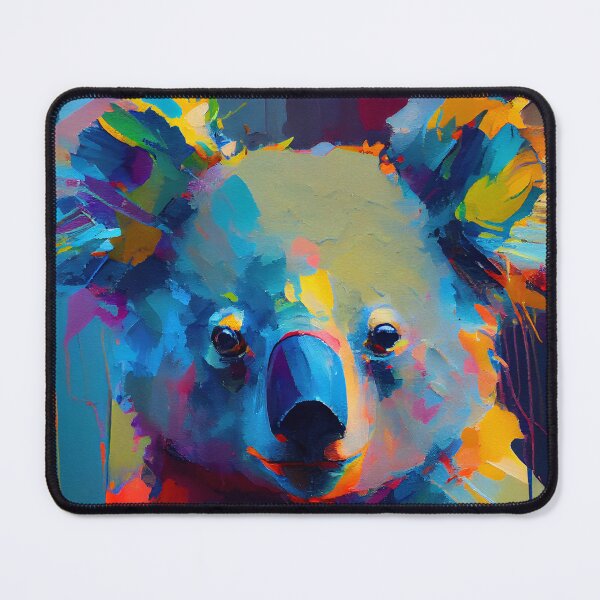 Item preview, Koala Abstract Portrait designed and sold by triplethedot.