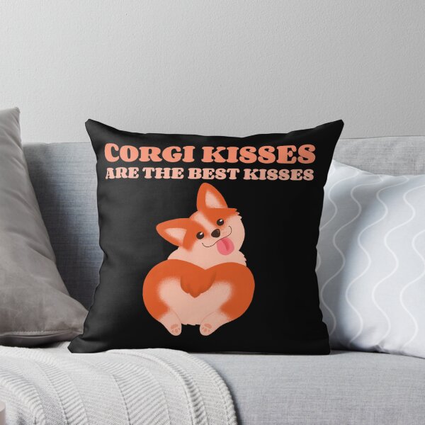 Item preview, Corgi Kisses Are The Best Kisses Funny Corgi designed and sold by Harmonick-Tees.