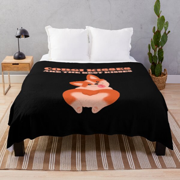 Item preview, Corgi Kisses Are The Best Kisses Funny Corgi designed and sold by Harmonick-Tees.