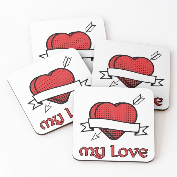 Item preview, My love best sticker designed and sold by tchmox.
