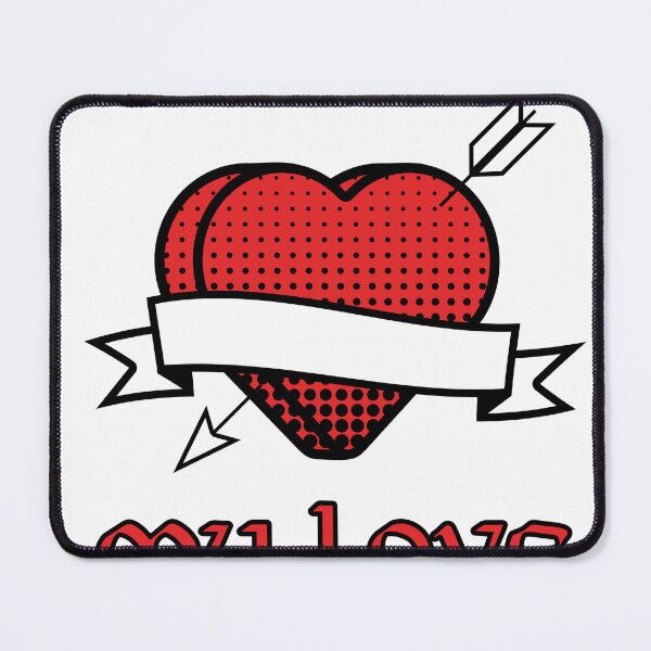 Item preview, My love best sticker designed and sold by tchmox.