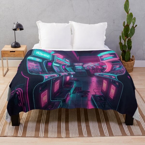 Item preview, Futuristic Alien Arcade Synthwave designed and sold by artyficial-.