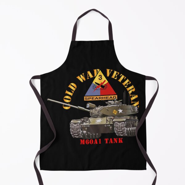 Item preview, Army - Cold War Vet - 3rd Armored Division - M60A1 Tank - Spearhead X 300 designed and sold by Military Insignia Products.