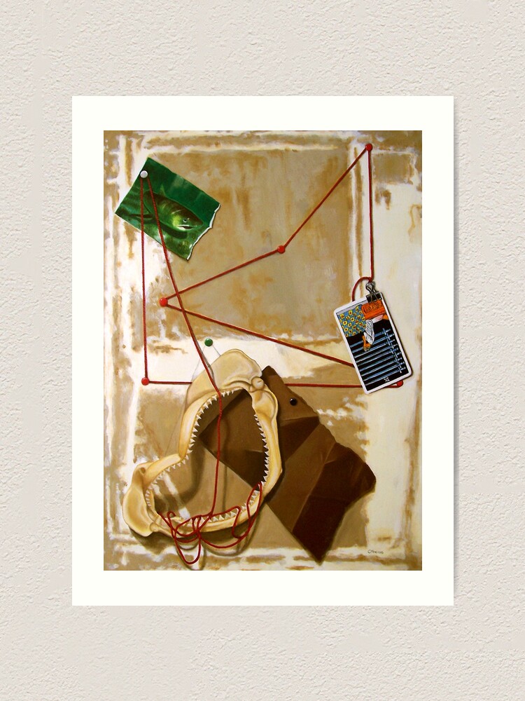 Alternate view of The Phobia Art Print
