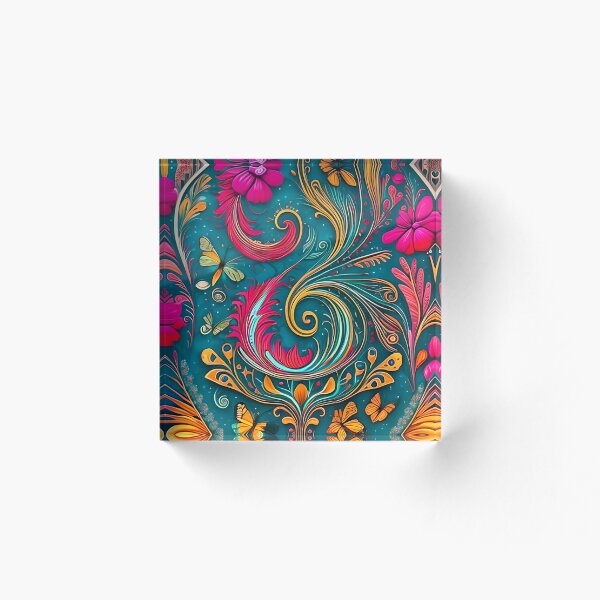 Item preview, Floral swirl abstract designed and sold by GSRYAN.