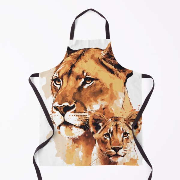 Item preview, Lioness and her Cub designed and sold by sketchzen.