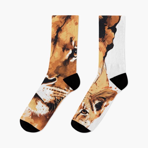 Item preview, Lioness and her Cub designed and sold by sketchzen.