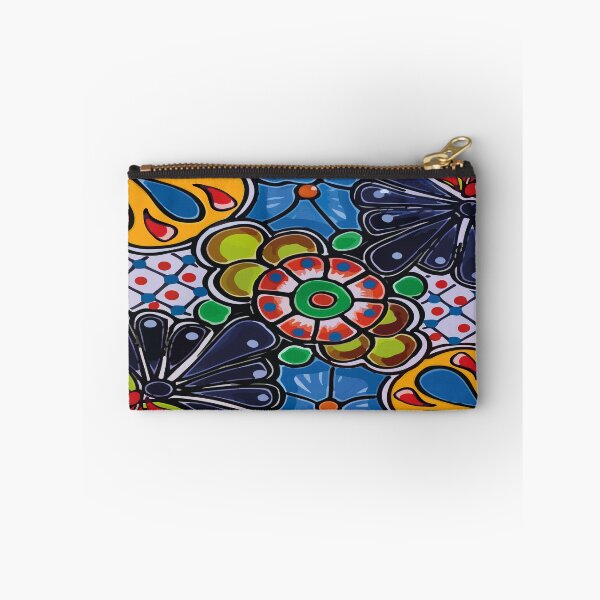 Item preview, Colorful handmade azulejo tile mexican talavera folk art designed and sold by T-Mex.